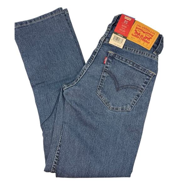 Levi’s Boys 511 Slim Jeans Size 12 Reg Adjustable Waistband Stretch NWT (Unisex) - Picture 3 of 5